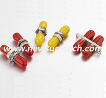 ST Simplex Duple Metal SM MM Fiber Optic Adapter 
