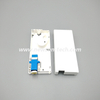 NSTB-202 Mini 1 Port Termination Box Fiber Optic Wall Outlet with Shutter