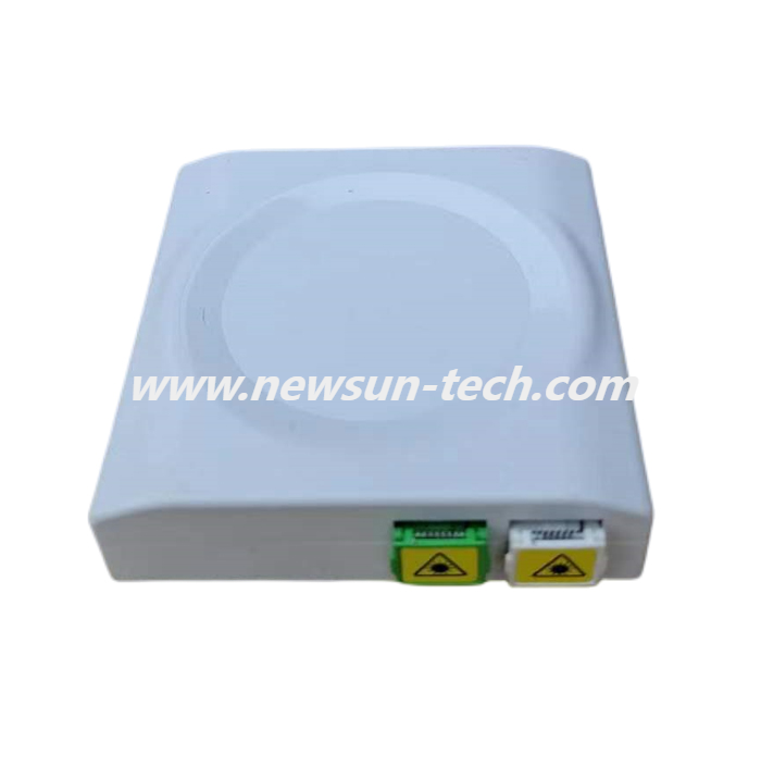 NS-TB414 2 Port FTTH Indoor Fiber Optic Faceplate